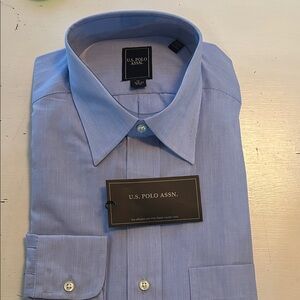U.S.Polo Assn. L/S men’s dress shirt 15.5–32/33.